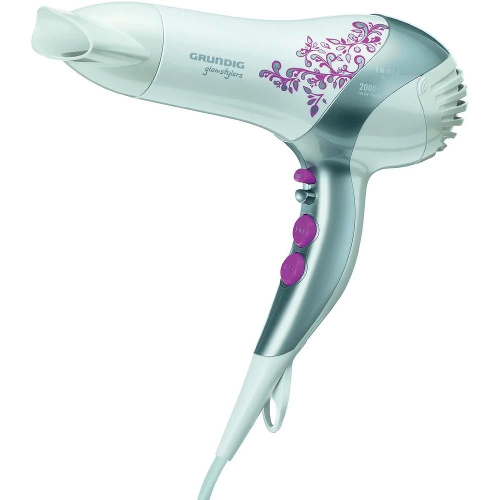 Sušilo za kosu Grundig HD6862 bijela-srebrna, ružičasta slika