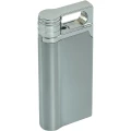 USB upaljač, punjenje: 1-1, 5 h, plava LED, srebrne boje slika