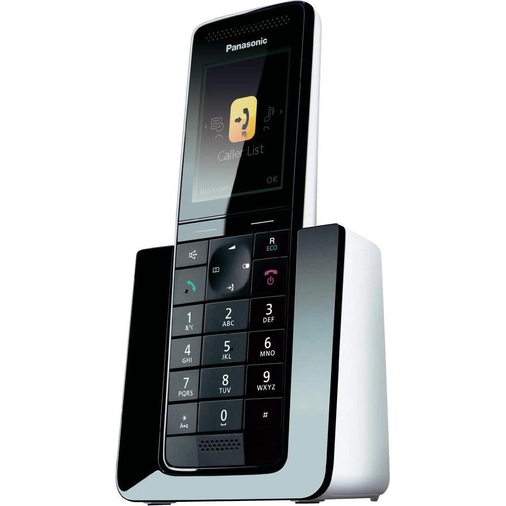 Bežični analogni telefon Panasonic KX-PRS120 Design Telefon, automatska sekretar slika
