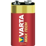 9 V block baterija, alkalna Varta Max Tech 6LR61 9 V 1 kom.