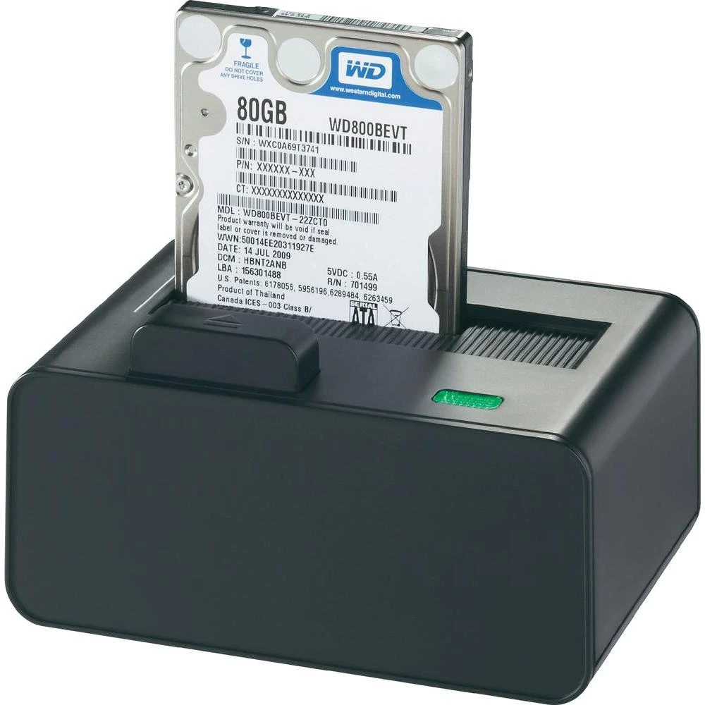 USB 2.0, eSATA SATA 1-portna stanica za tvrde diskove Renkforce slika