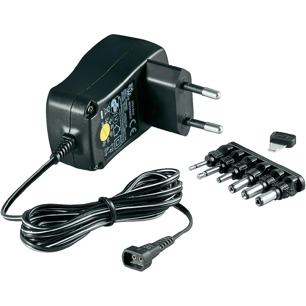 Punjač s utikačem Goobay, namjestiv 67950 3 V/DC, 4.5 V/DC, 5 V/DC, 6 V/DC, 7.5 slika