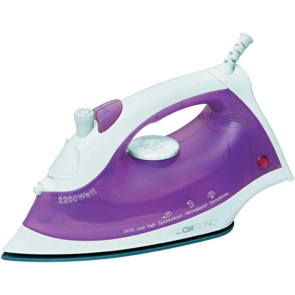 Parno glačalo Clatronic DB 3475 bijela, ružičasta 2200 W 263587 slika