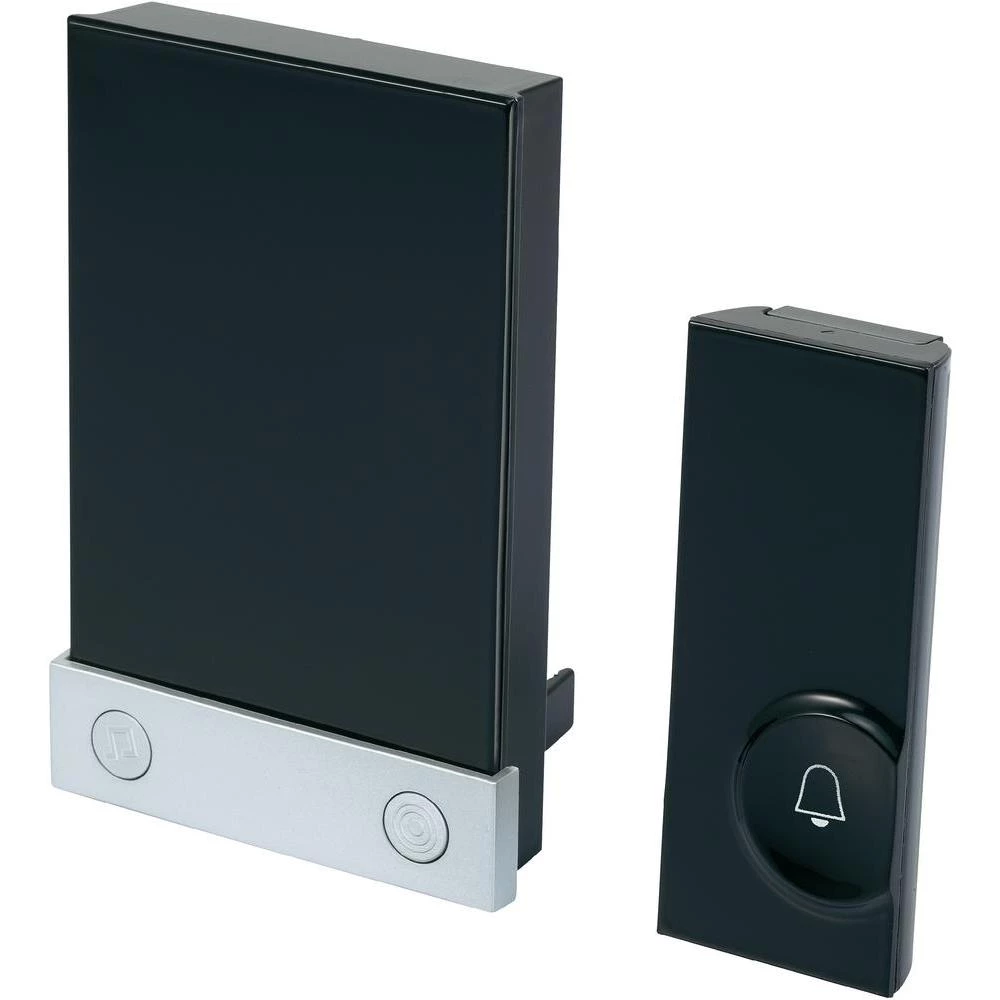 Bežično zvono crna slika