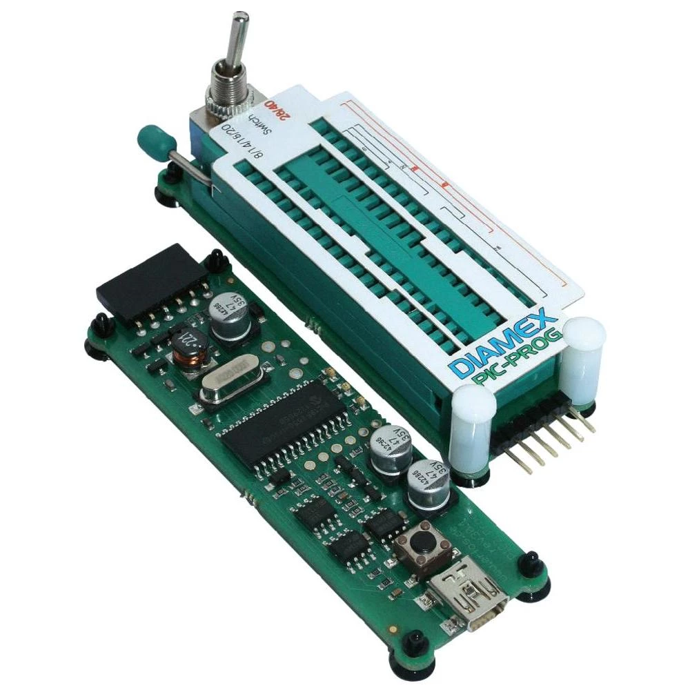 Diamex komplet od PIC prog zaokretne poluge i PIC programerskog adaptera slika