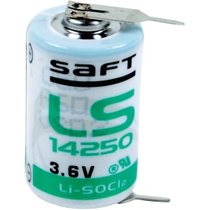 Litijska baterija 1/2 AA s 2 lemna kontakta 3.6 V 1200 mAh 1/2 AA ( x V) 15 mm x slika