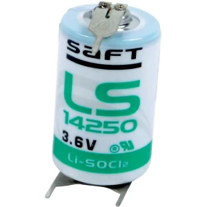 Litijska baterija 1/2 AA s 3 lemna kontakta +/-- 3.6 V 1200 mAh 1/2 AA ( x V) 15 slika