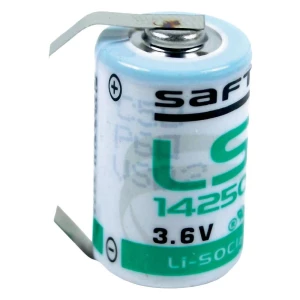 Litijska baterija 1/2 AA s lemnim kontaktom U Saft 3.6 V 1200 mAh 1/2 AA ( x V) slika