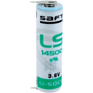 Litijska baterija mignon s 2 lemna kontakta Saft 3.6 V 2600 mAh mignon (AA) ( x slika