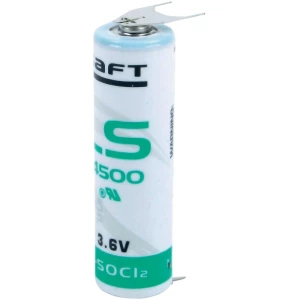 Litijska baterija mignon 1/2 AA s 3 lemna kontakta ++/- Saft 3.6 V 1200 mAh 1/2 slika