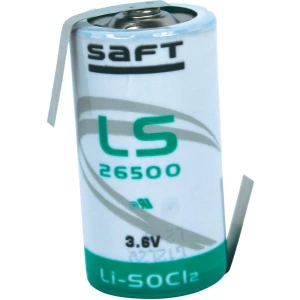 Litijska baterija baby sa Z-lemnim kontaktom Saft 3.6 V 7700 mAh baby (C) ( x V) slika