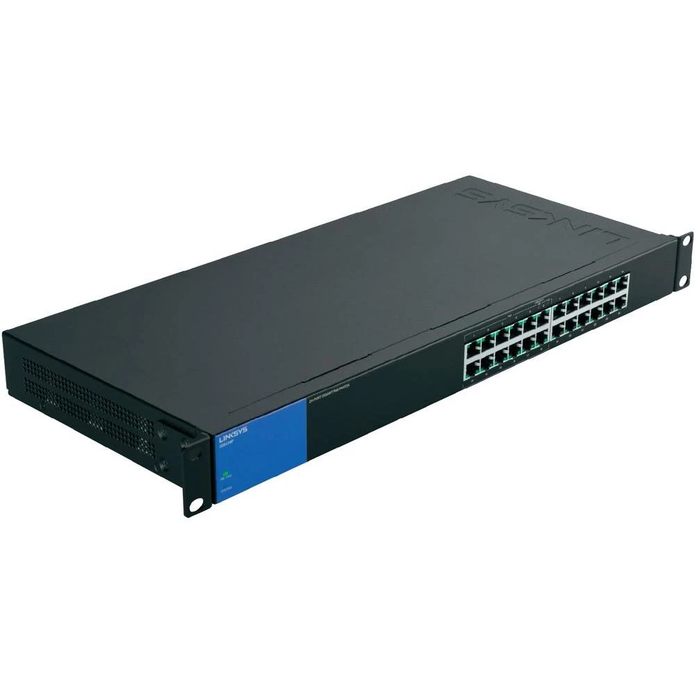Mrežni Switch uređaj RJ45 LGS124P Linksys 24-portni 1000 MBit/s PoE funkcija slika
