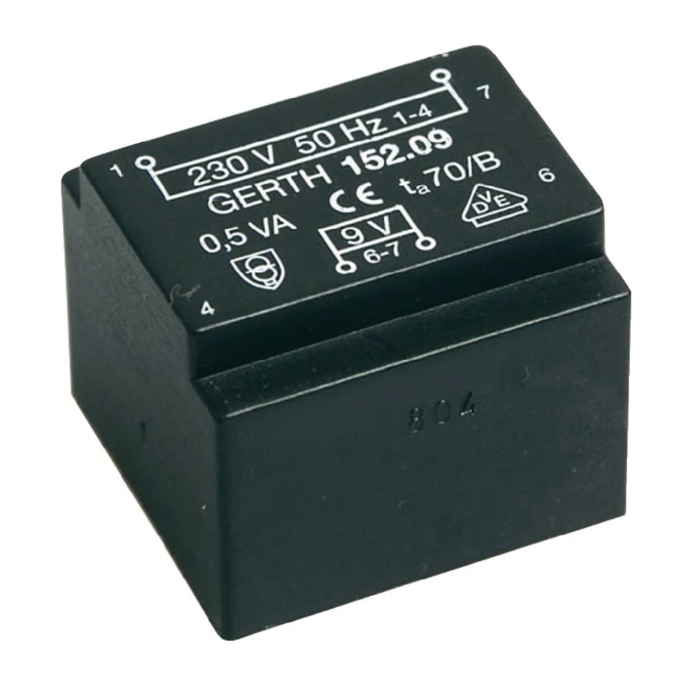 EE 20/10,5 Transformator za tiskane pločice primarni: 230 V sekundarni: 18 V 27 slika