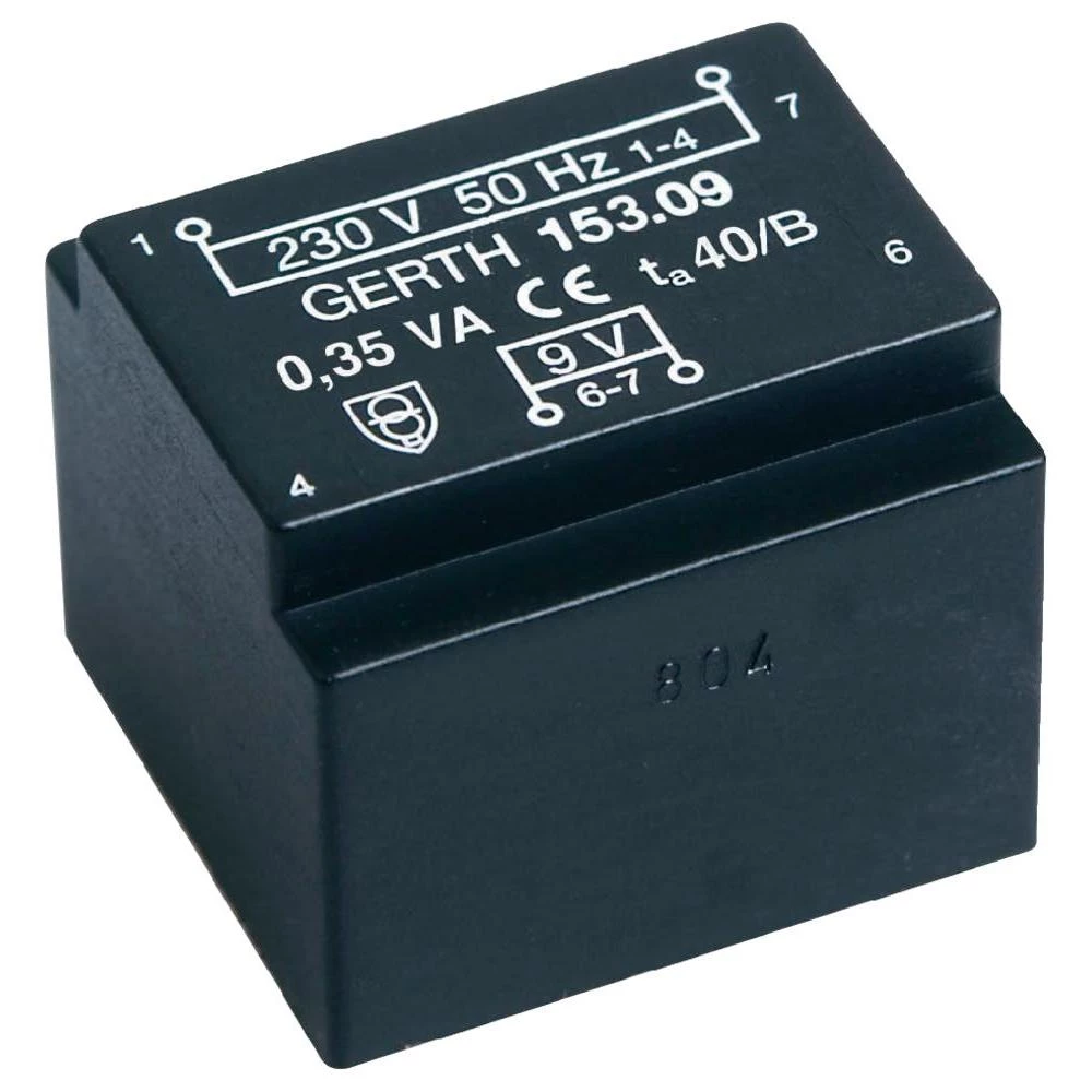 EE 20/10,5 Transformator za tiskane pločice eko dizajn primarni: 230 V sekundarn slika