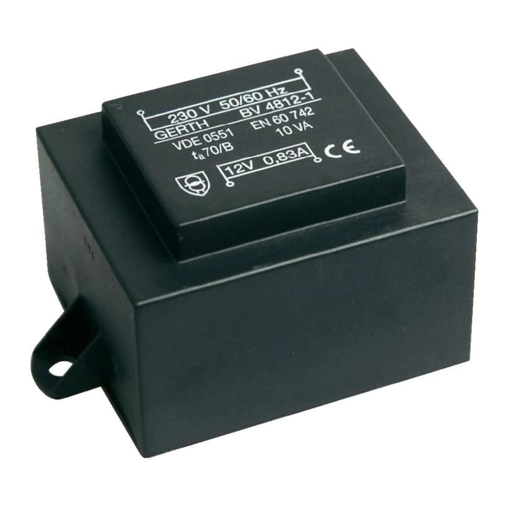 EI 48/16,8 Transformator za tiskane pločice s rubom primarni: 230 V sekundarni: slika