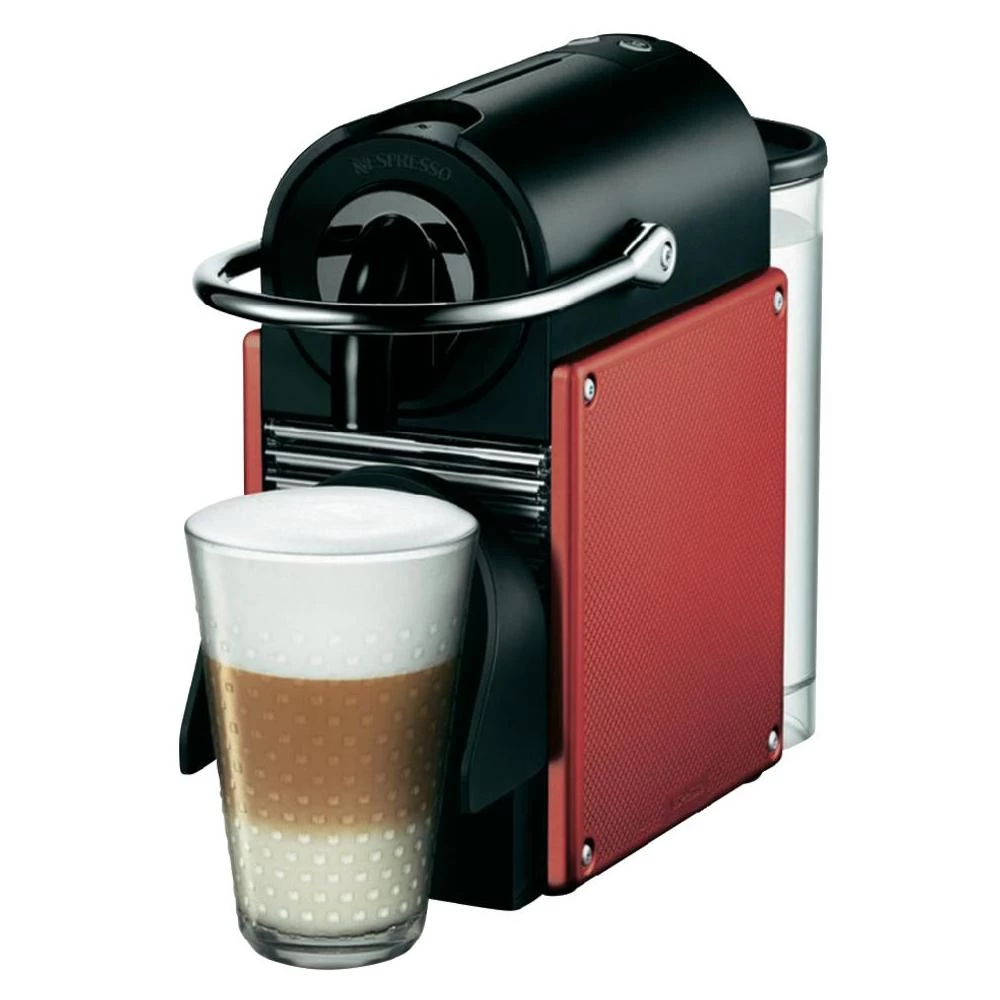 Aparat za kavu na kapsule DeLonghi Pixie EN 125.R Nespresso crvena, crna, uklj. kapsule slika