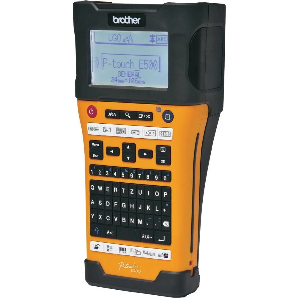 Uređaj za označavanje Brother P-touch E500VP za veličine.: TZ, HSe 3.5 mm, 6 mm, slika
