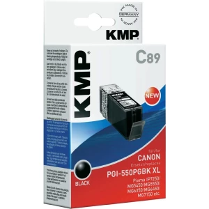 Kompatibilna patrona za printer C89 KMP zamjenjuje Canon PGI-550 XL crna slika