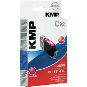 Kompatibilna patrona za printer C92 KMP zamjenjuje Canon CLI-551 MXL magenta slika