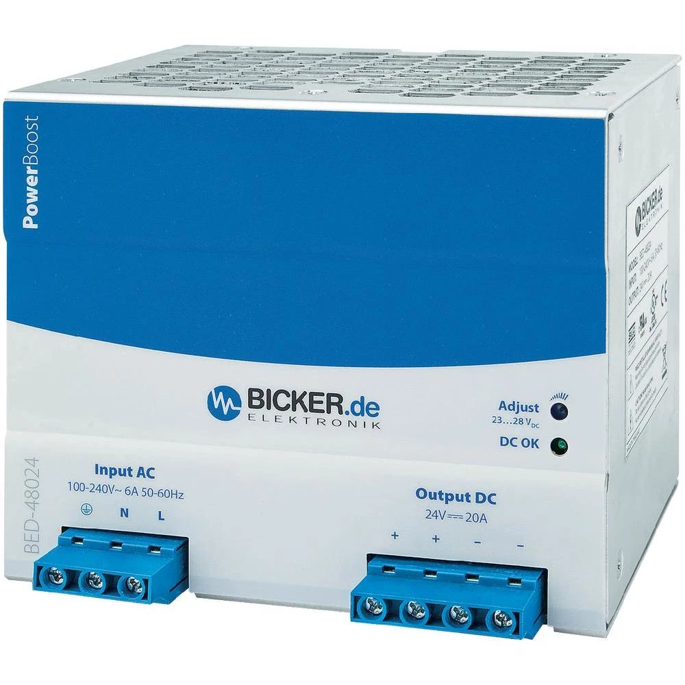 Uređaj za napajanje za DIN-šine (DIN-Rail) Bicker Elektronik BED-48024 28 V/DC 2 slika
