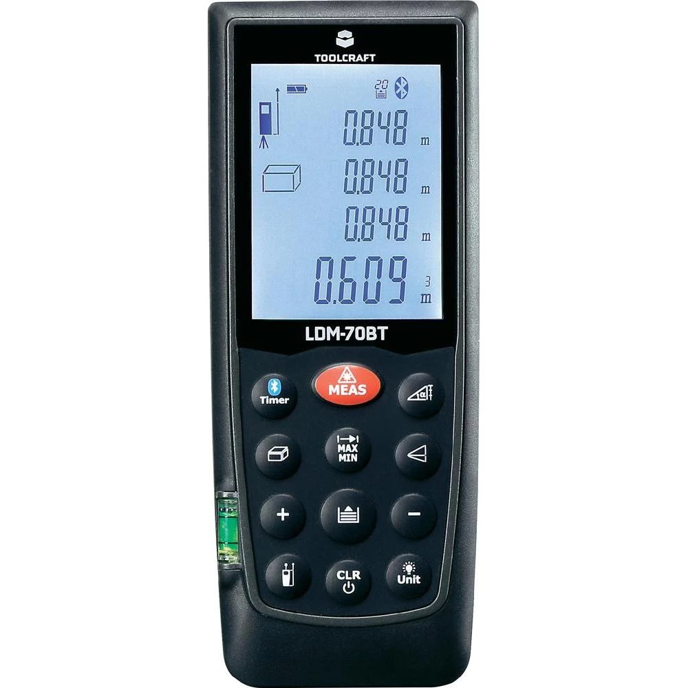 TOOLCRAFT LDM-70BT laserski mjerač udaljenosti područje mjerenja (maks.) 70 m slika
