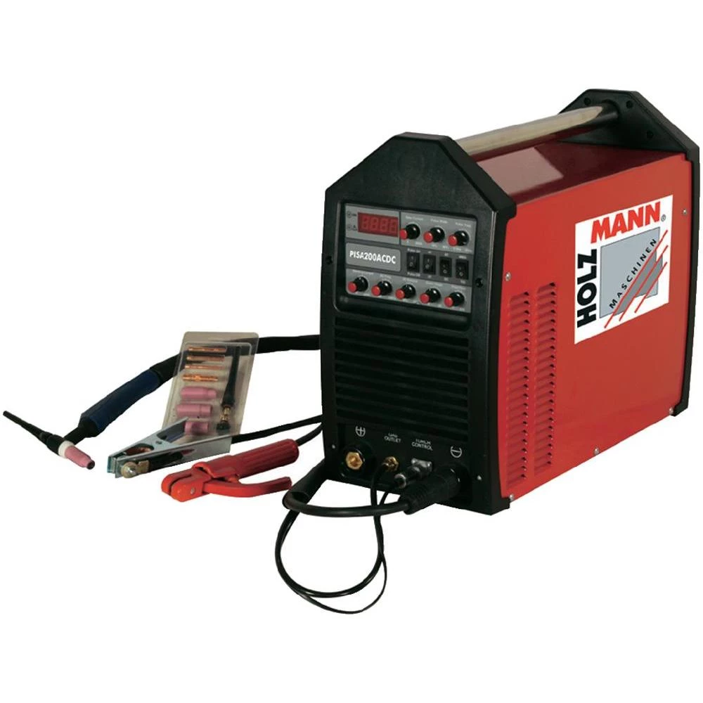 Holzmann Maschinen WIG/TIG Puls inverter uređaj za varenje PISA 200AC/DC H110200001 napon 230 V/50 Hz slika