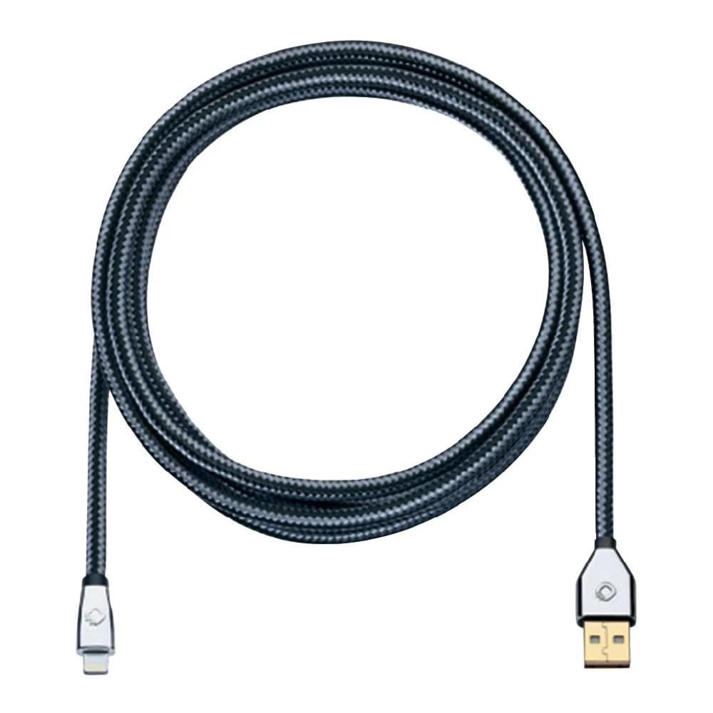 Kabel za napajanje/podatkovni Oehlbach za iPad/iPhone/iPod [1x DOCK-utikač Lightning - 1x USB 2.0 utikač A] 0.50m, siv slika