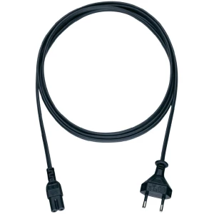 Strujni kabel [1x Euro utikač - 1x utikač za male uređaje C7] 3 m crni Oehlbach slika