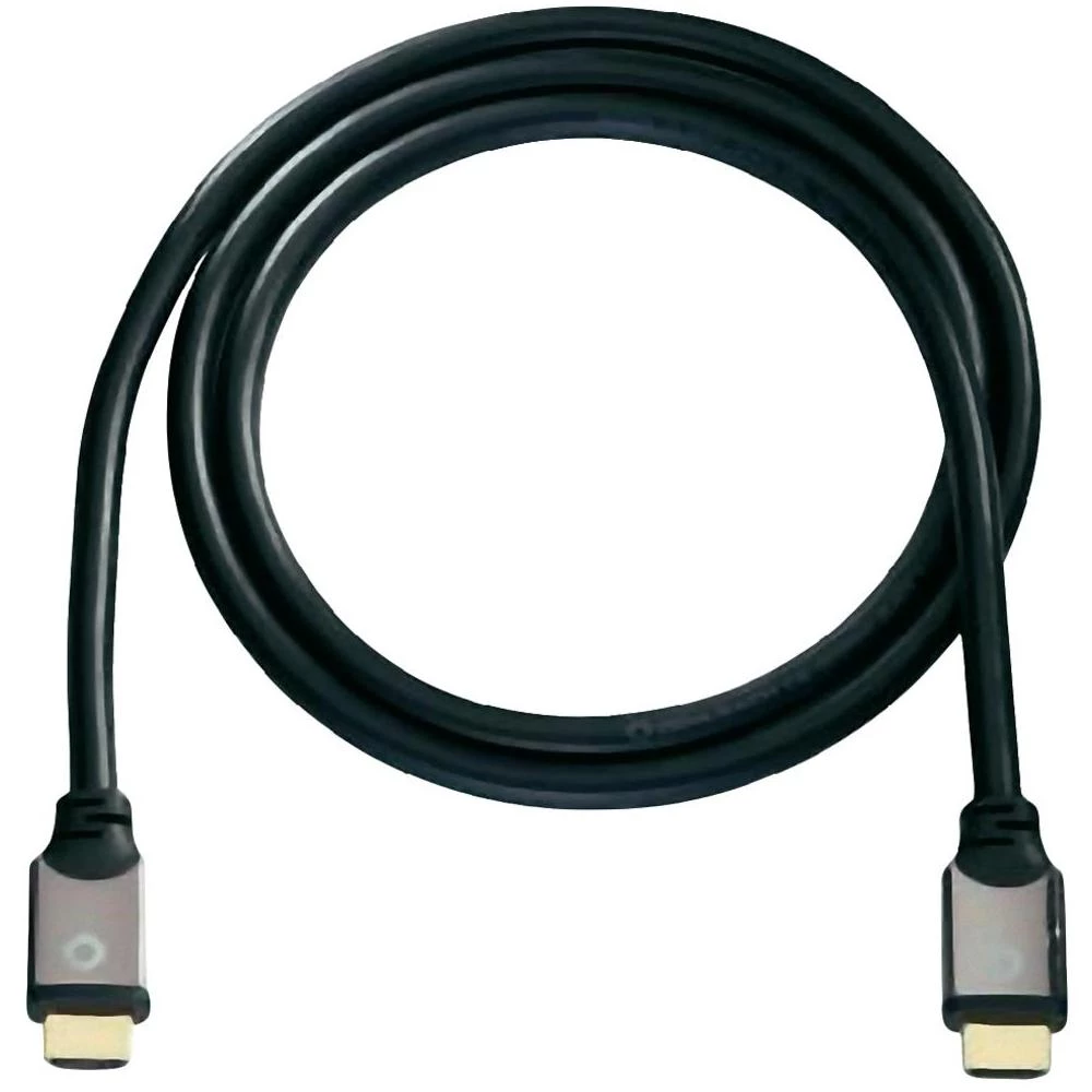 HDMI priključni kabel Oehlbach [1x HDMI-utikač <=> 1x HDMI-utikač] 1.20m, crn, 3 slika