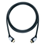 Visokobrzinski HDMI-kabel Oehlbach Shape Magic sa Ethernetom, 2.2m, crn, 42462