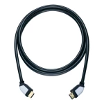 Visokobrzinski HDMI-kabel Oehlbach Shape Magic sa Ethernetom, 5.10m, crn, 42464