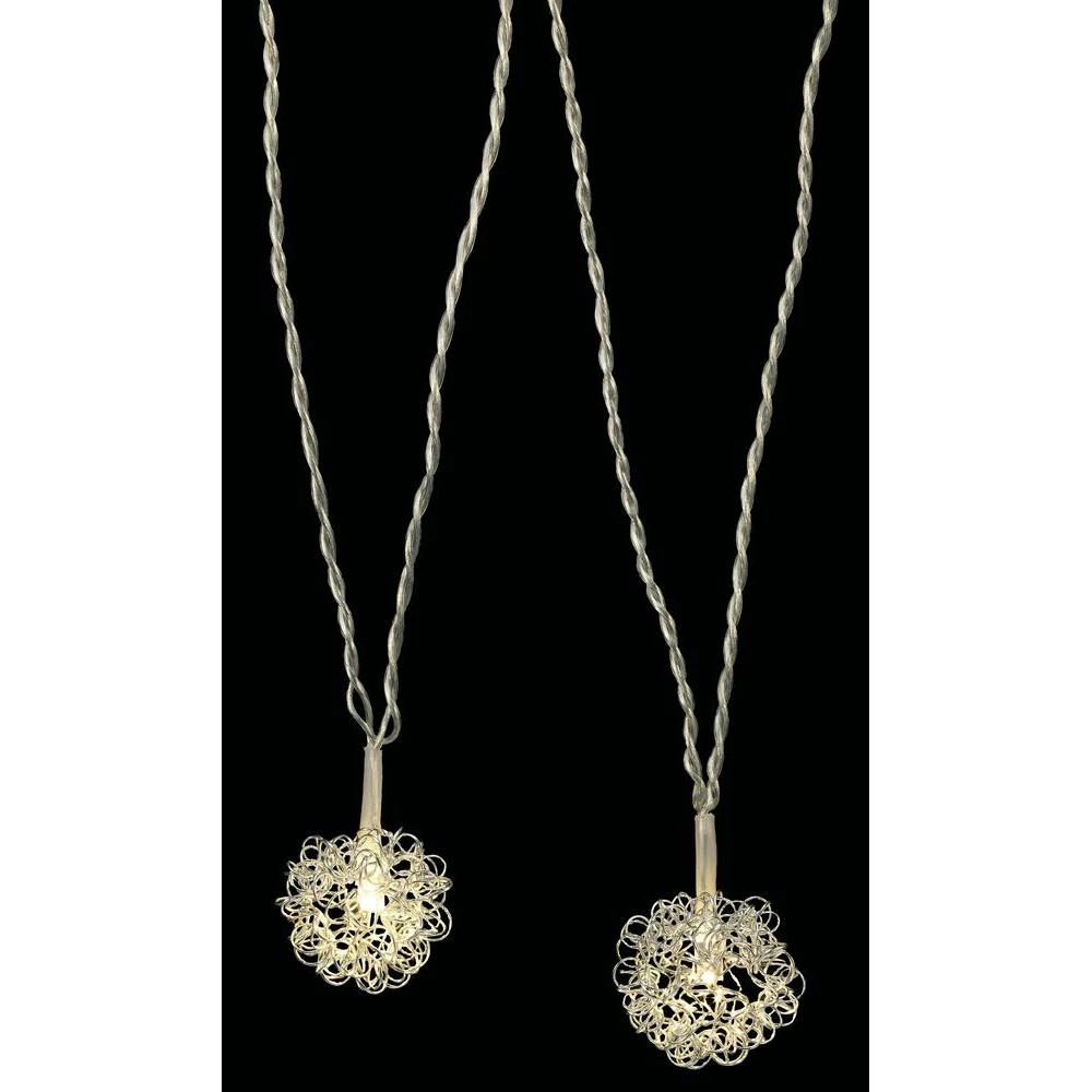 Svjetlosni lanac s motivom za unutarnju upotrebu Polarlite na baterije 16 LED toplobijela LBA-01-005 slika