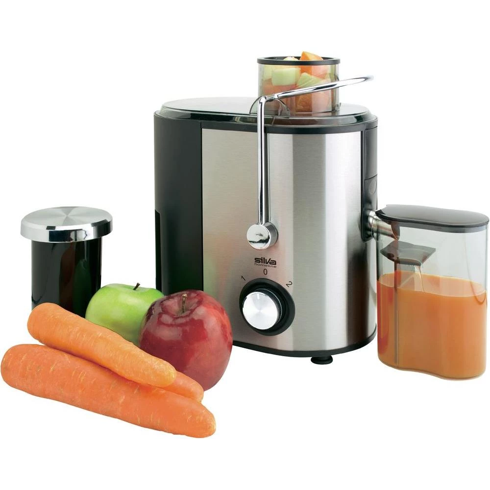 Sokovnik Silva Homeline AE4040 400 W plemeniti čelik, crni, izravni ispust soka 942120 slika
