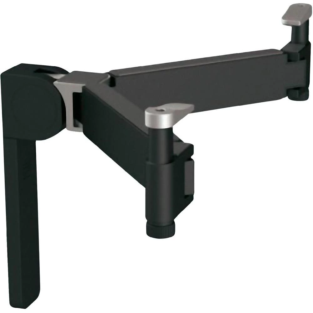 Manhattan fleksbilni sustav zidnih stalaka za audio/video komponente crni 460743 slika