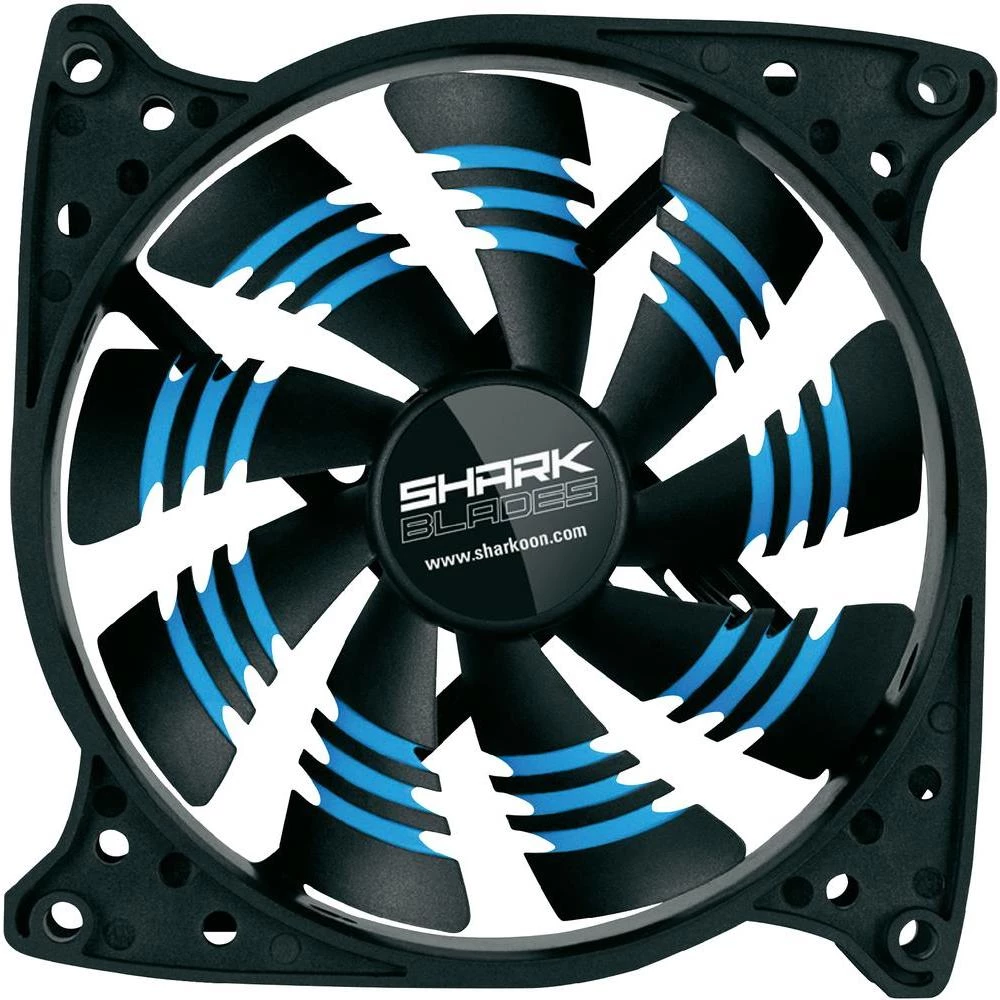 Ventilator za PC Sharkoon Shark Blades 120mm plavi slika