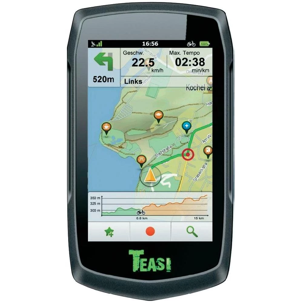 Teasi One 2 navigacijski ureÄ‘aj za bicikl slika