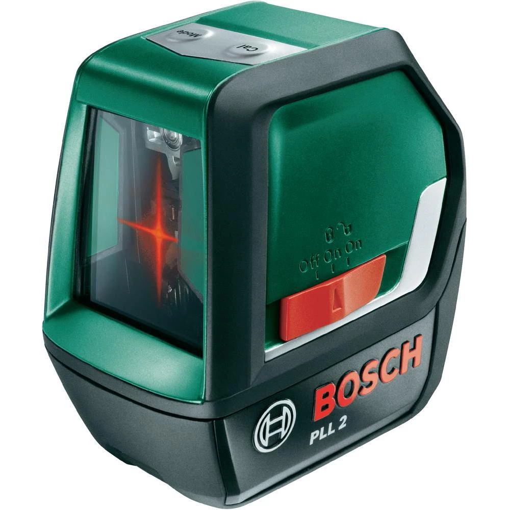 Križnolinijski laser PLL 2 Bosch 0603663400 mjerno područje 10 m slika