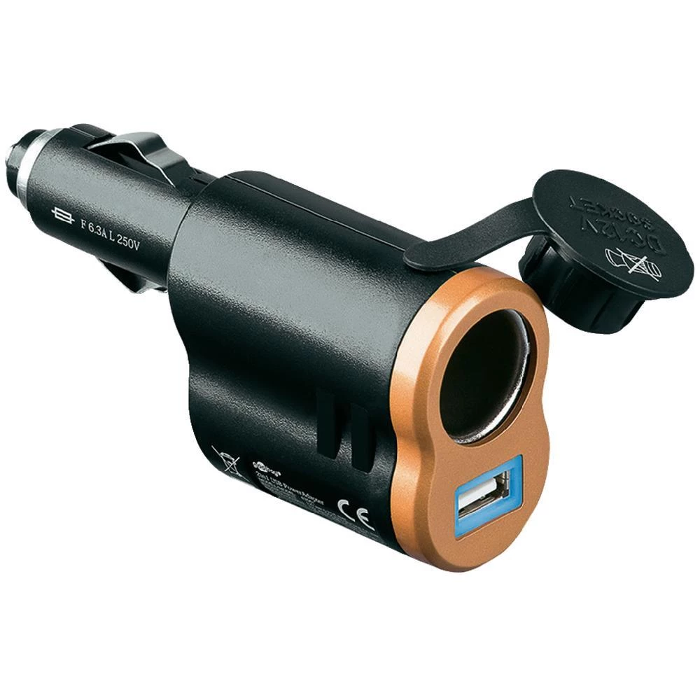 Goobay 2 u1 USB Power Adapter, strujno opterećenje maks. 5 A 43561 slika