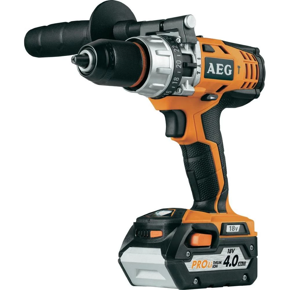 AEG Powertools BS18C bušilica i odvijač na bateriju 18 V 4 Ah Li-Ion + 2. bateri slika
