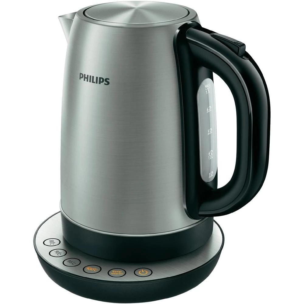 Kuhalo za vodu bežično Philips HD9326/21 plemeniti čelik, crno slika