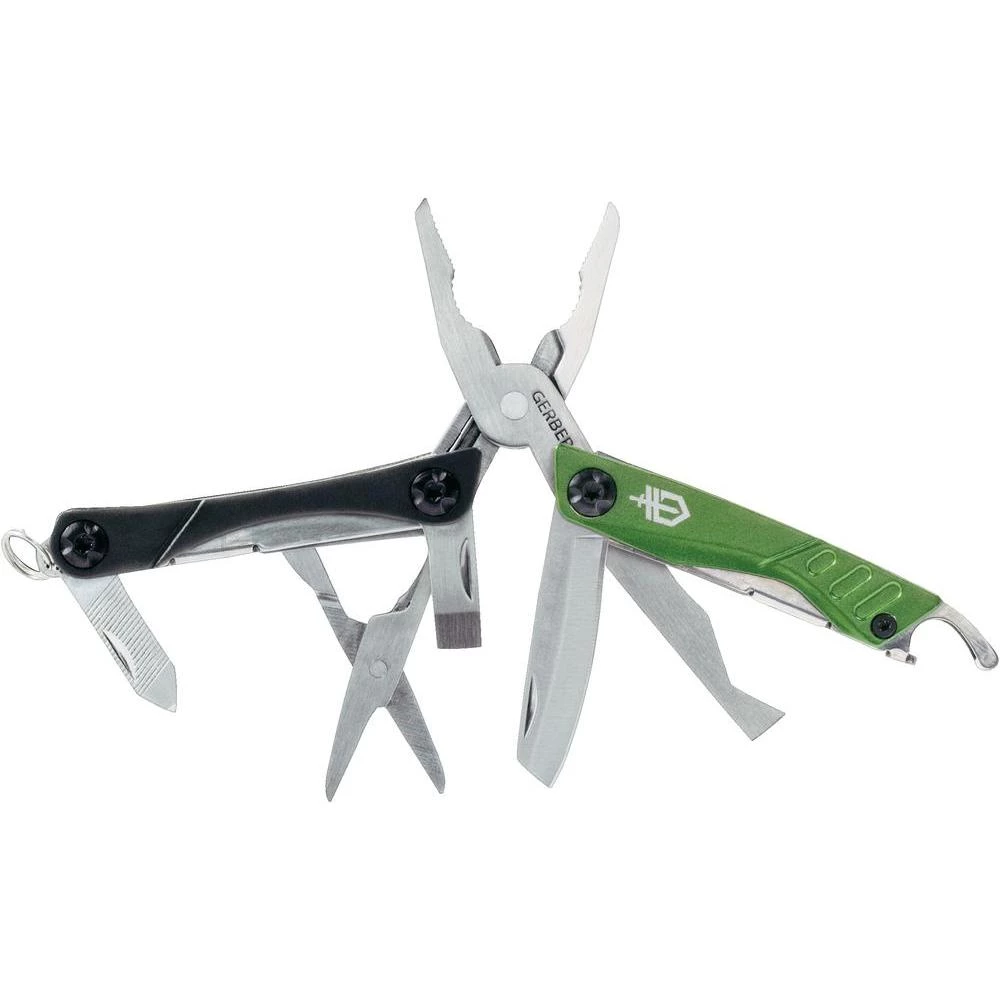Gerber mutifunkcionalna alatka Dime, zelena GE31-001132 Dime Multi-Tool, džepni nož, broj funkcija 10 62 g duljina oštrice 40 m slika
