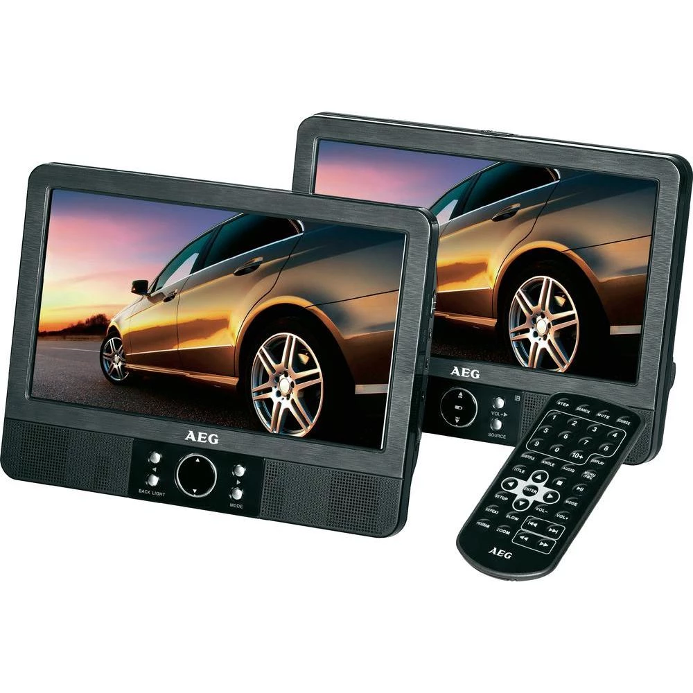 AEG DVD4552LCD-DVD uređaj za naslon za glavu, 2 monitora slika