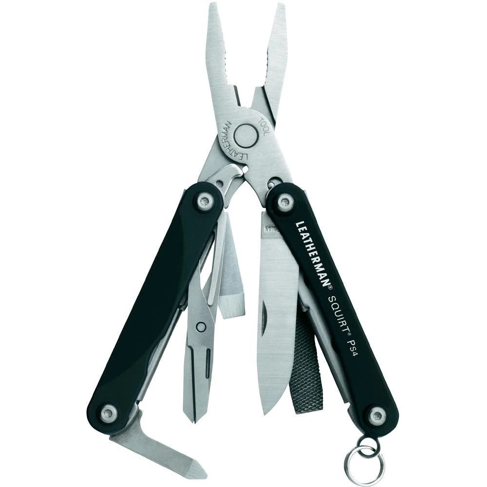 Leatherman multifunkcionalni alat Squirt PS4 crni broj funkcija 9 crni LTG831233 slika