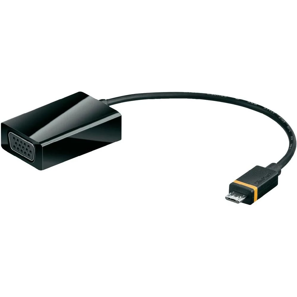VGA adapter Goobay [1x SlimPort-utikač <=> 1x VGA-utičnica] crn, 61751</=> slika