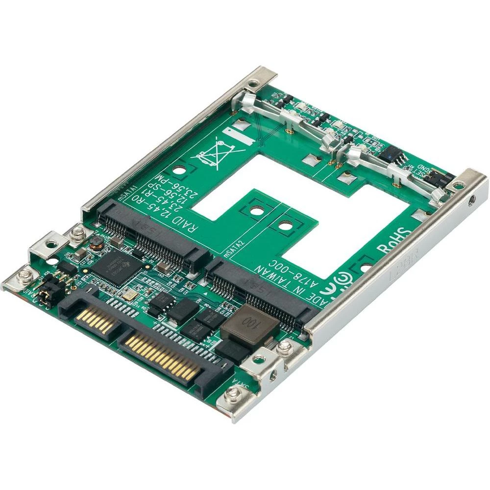 mSATA SSD auf 2.5" (6.35 cm) SSD konvertor s RAID slika