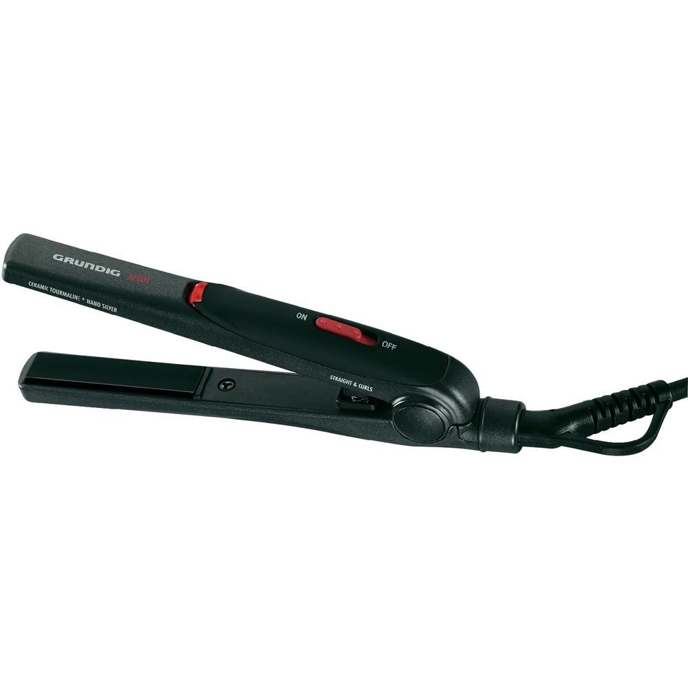 Glačalo za kosu Grundig HS 2930 Mini Hairstyler "TO GO" crne boje GMK0200 slika