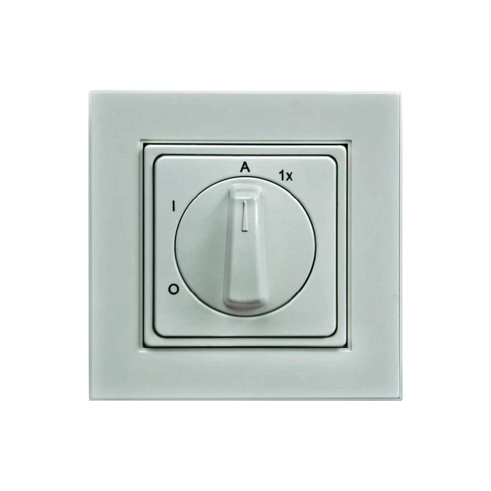 Arnold Elektrotechnik vanjskiprekidač za svjetlo 50x50 serija 55 bijela 2907.290 slika