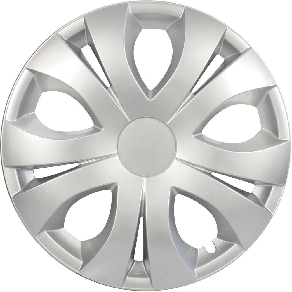 Ukrasni poklopci kotača Top R15 srebrni 4 komada, cartrend 70386 slika