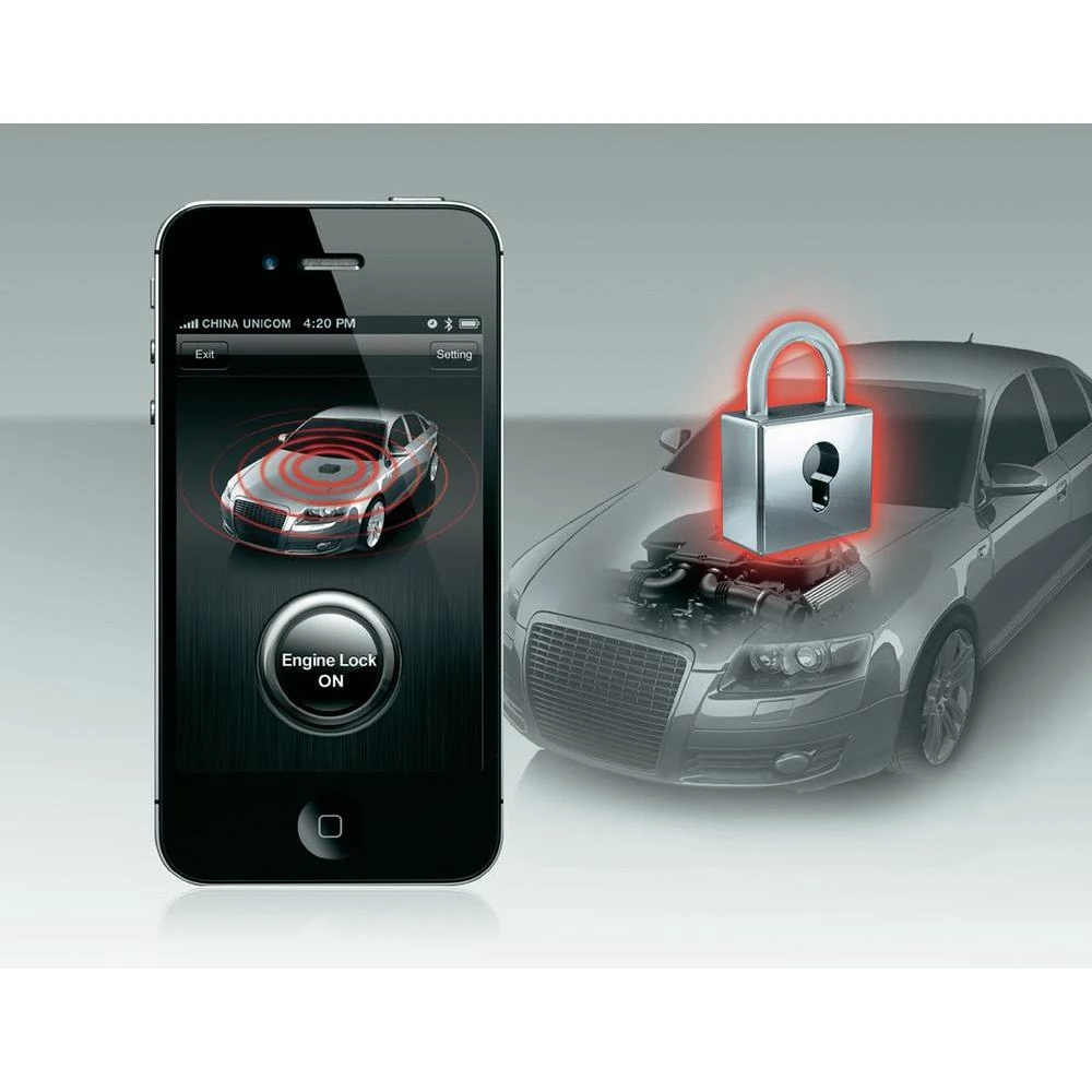 Smart Engine Lock za iPhone i Android slika