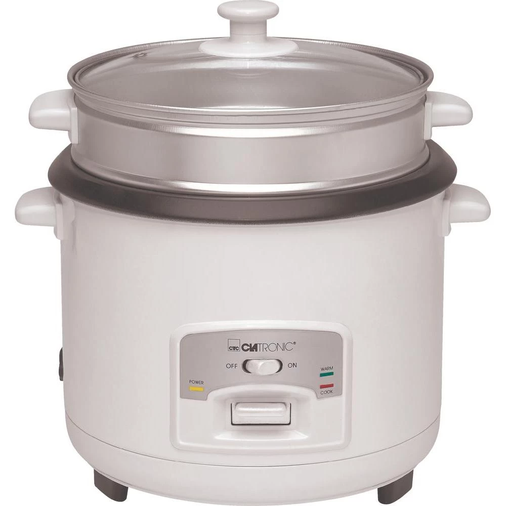 Kuhalo za rižu funkcijom kuhanja na paru Clatronic RK 3566 bijela slika